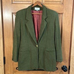 Green blazer